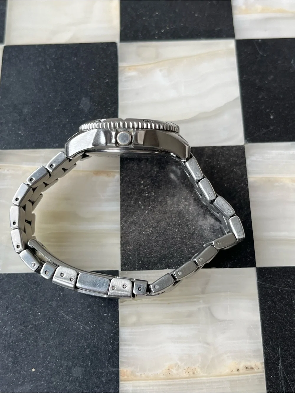 Womens Timex Expedition T4646 Indiglo Stainless Steel Quartz Analog 31mm Watch